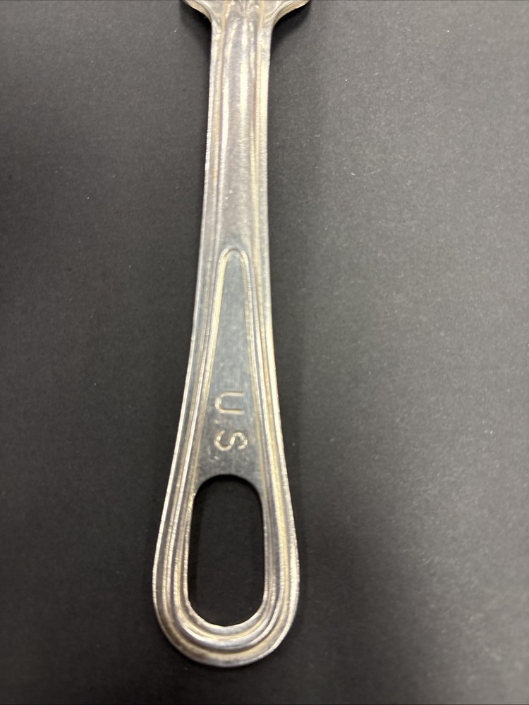 ORIGINAL WWII US ARMY MESS KIT FORK UTENSIL Silco Stainless