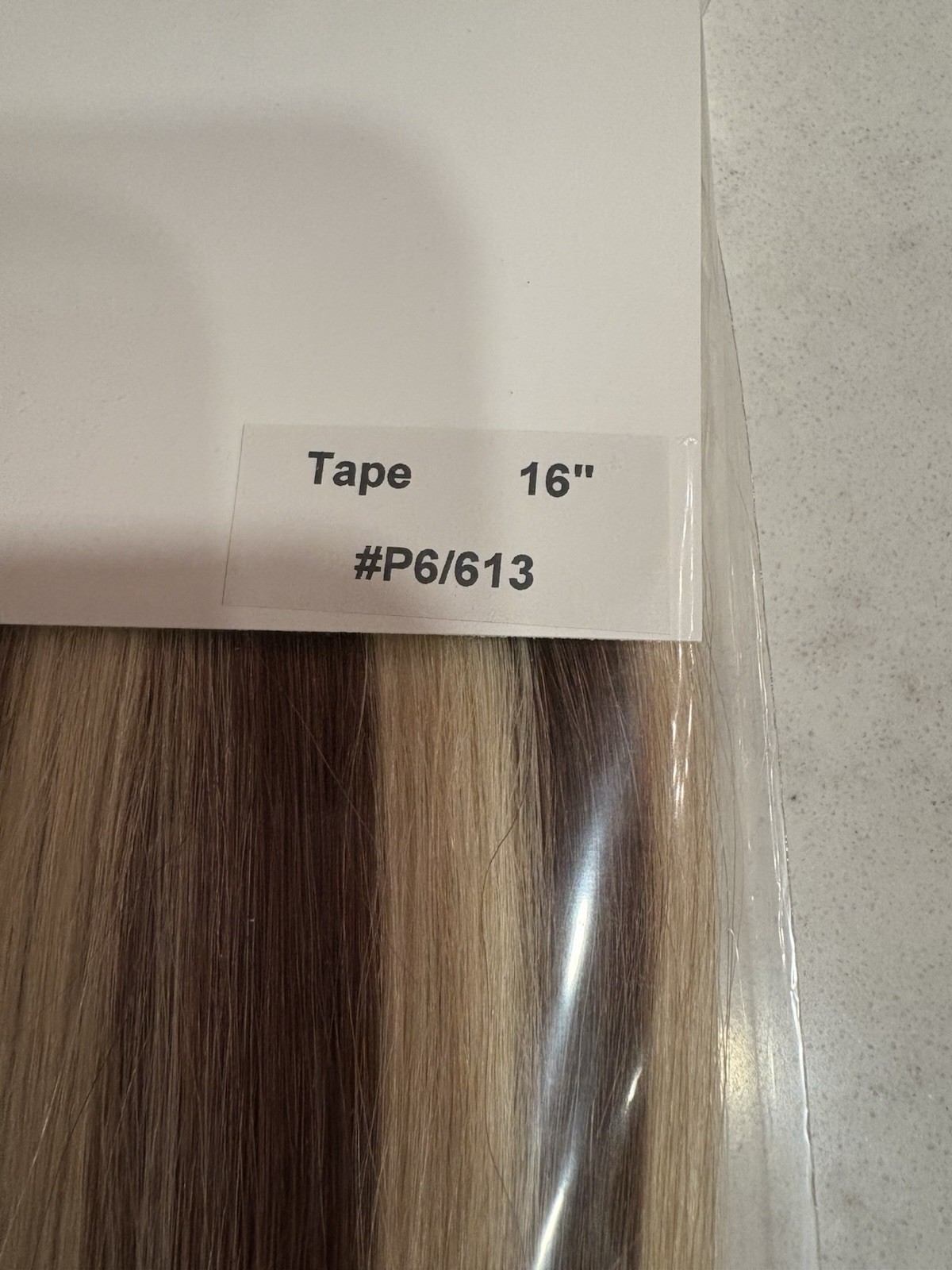 16″ Tape-In Remy Human Hair Extensions 50g – Natural Invisible Skin Weft