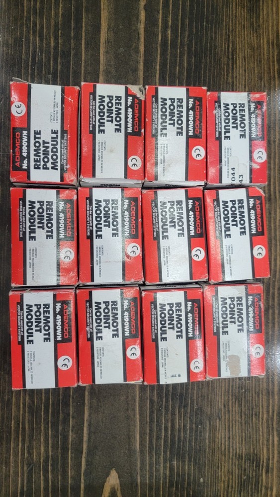 Ademco 4190WH 2-Zone Remote Point Module - Hard To Come By Dip Switch Module