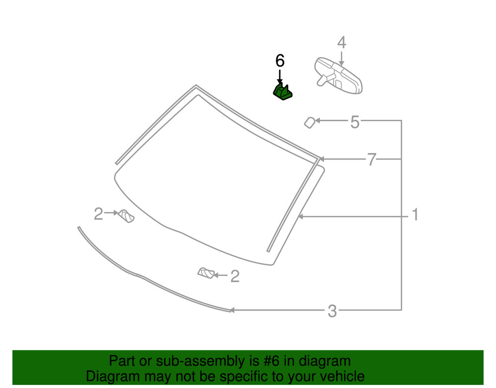 Genuine Ford Compass 4C5Z19A548AA