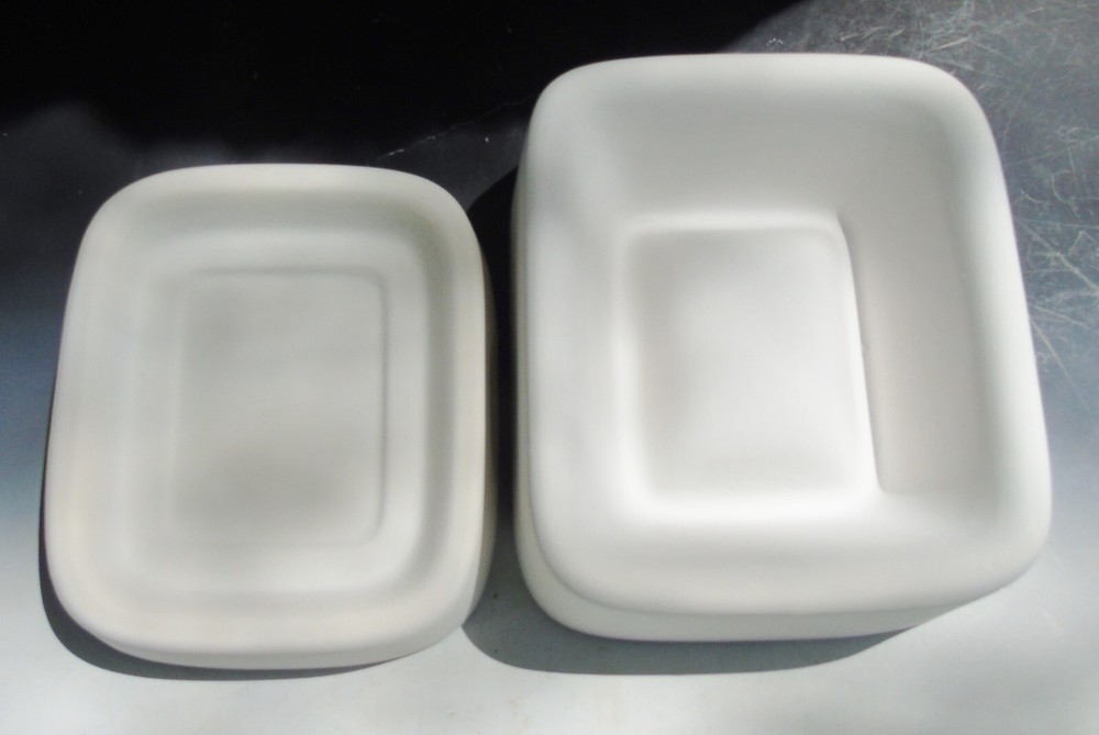 Colour de Verre Glass Casting Mold Rectangular Box w/ Lid