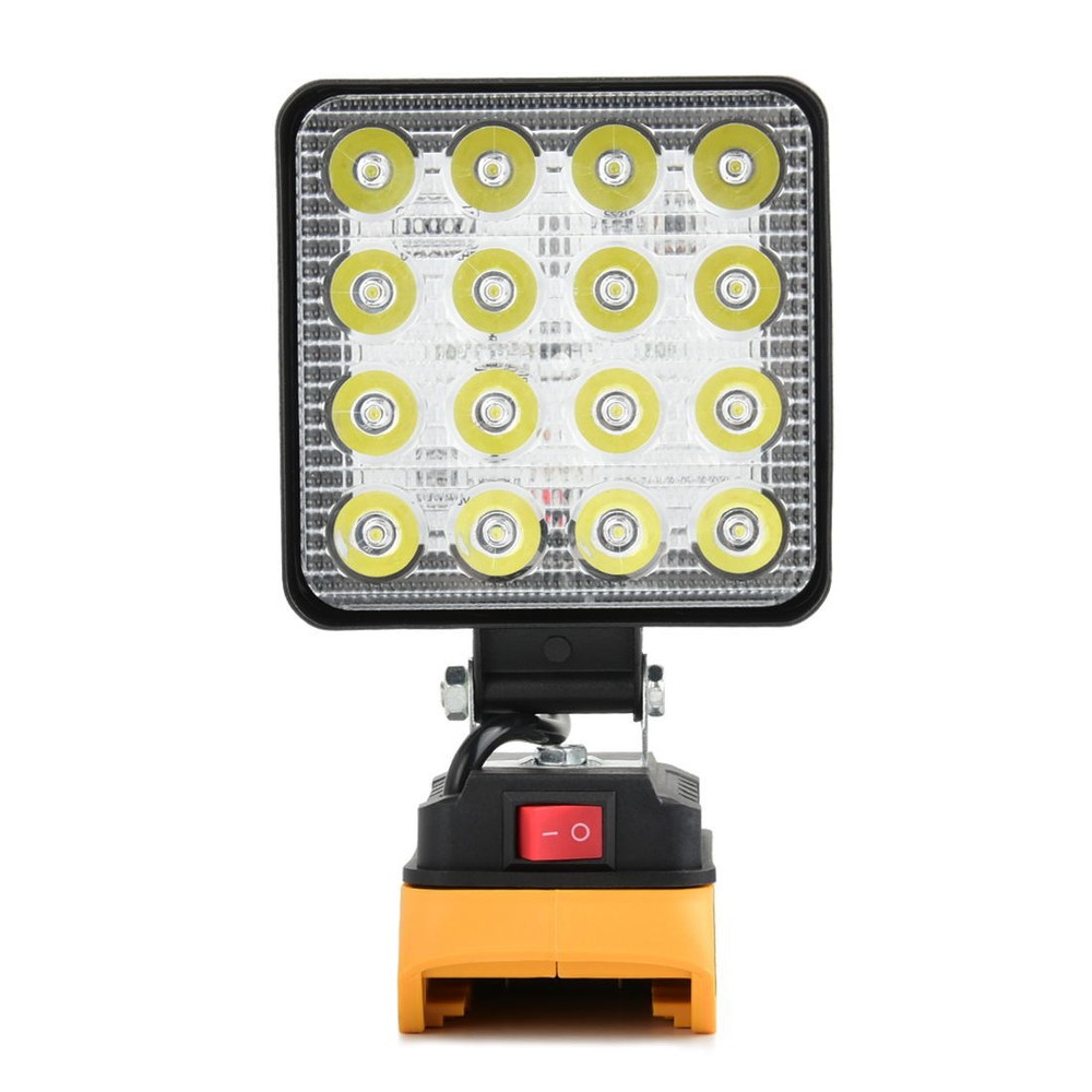 Cordless Led Work Light For Dewalt 20V Battery,Portable Flood Light Flashlight