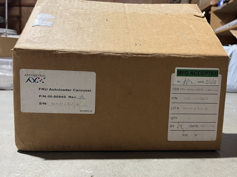 AFFYMETRIX GeneChip® AutoLoader Chip Indicator
