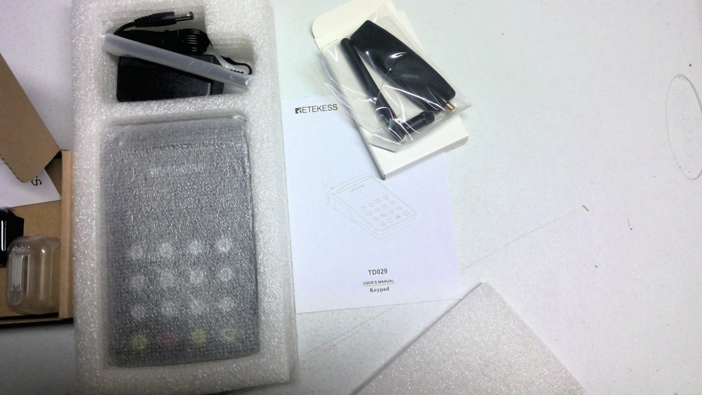 retekess td113 waitress pager system