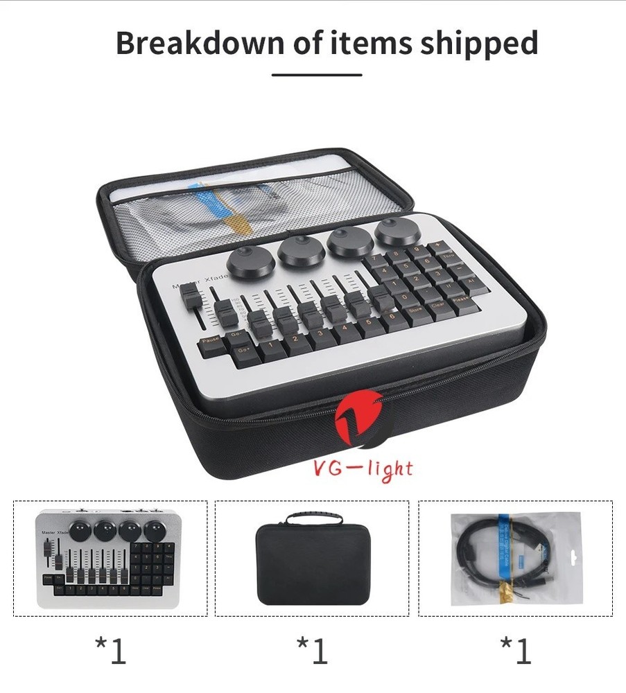 Mini Command Wing controller Bag DMX stage lighting console for grand MA2 onPC