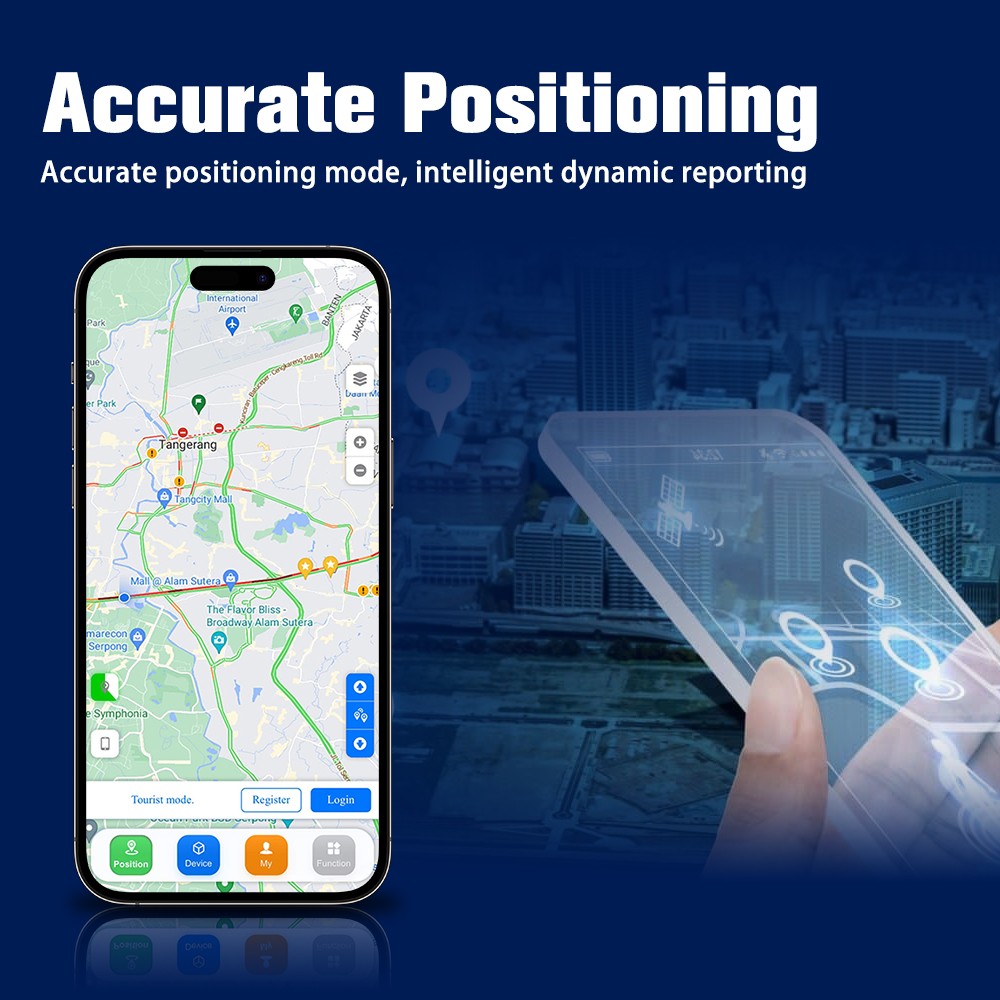 Labwork GPS Tracking Device GT08 - OBD Tracker 4G-LTE for Android and iPhone