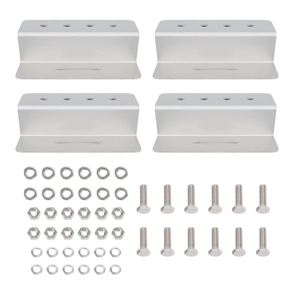 Aluminum Z Brackets Easy Installation Brackets Lightweight Mounting Solution