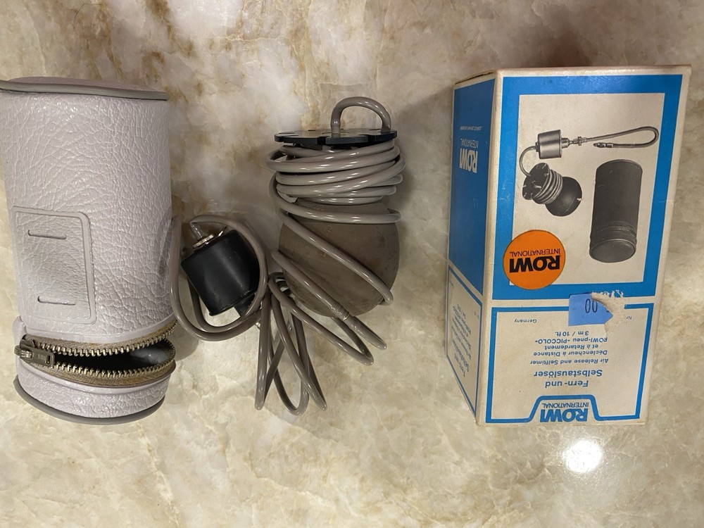 Vintage Rowi Shutter Air Bulb Release And Self timer