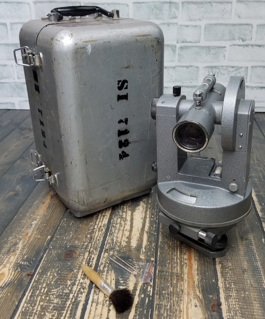 THS Model 7201 Transit Theodolite Surveying/Survey Level Made in Japan with Case