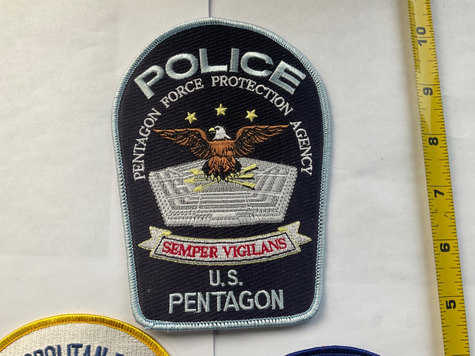 U.S. PENTAGON PATCH, DC. CAPITOL, METROPOLITAN COLLECTOR SET