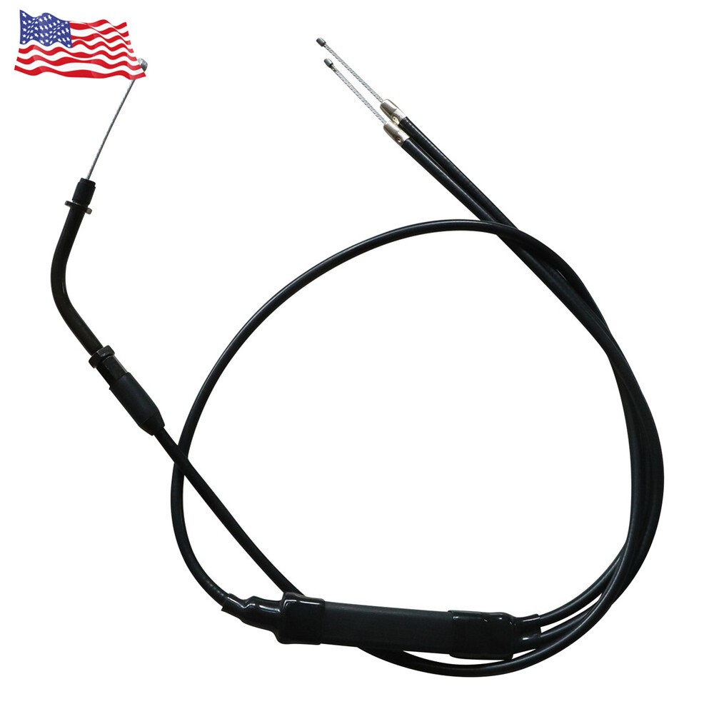 42" Throttle Cable for Yamaha 1 into 2 Mikuni Carburetor Conversion VM30 32 34