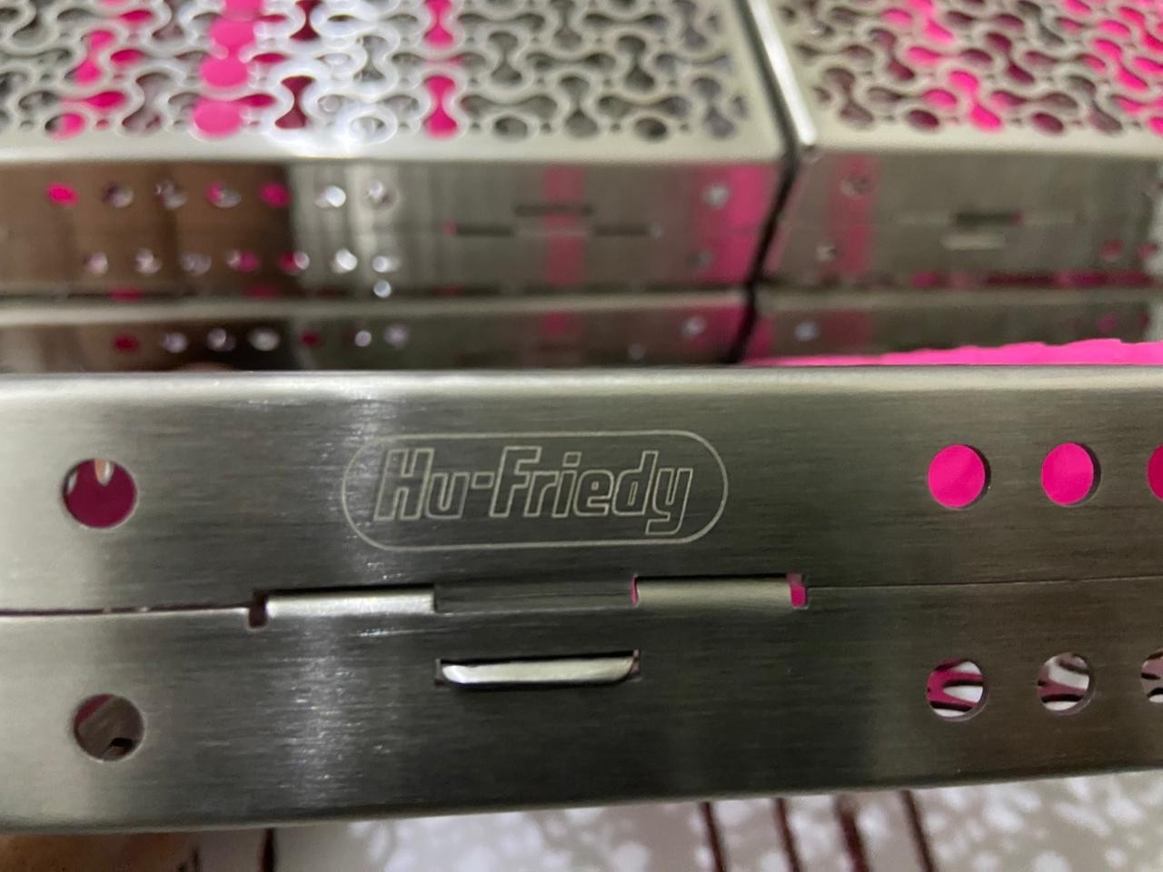 Lot of 4 Hu Friedy sterilization cassettes