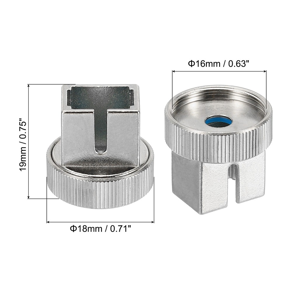Fiber Optical Tool, S C Conversion Adapter Screw-on Connector