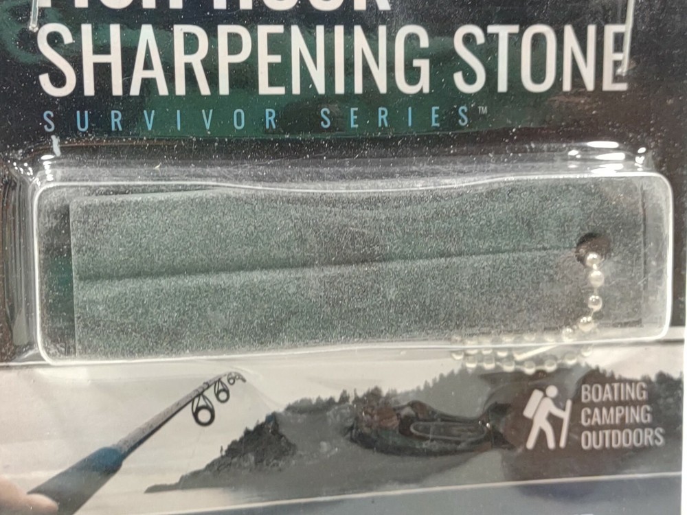 Knife Sharpening Stone Pocket Fish Hook Sharpening Stone Keychain SS71