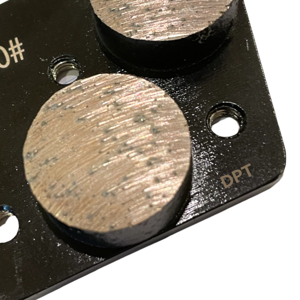 Grinding Disc For Bolt on Grinders Hard Concrete Surface 30 Grit Soft Bond 9 Pk