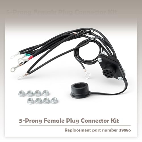 39886 Winch Remote Control Female Socket Wiring Connector Harness Kit