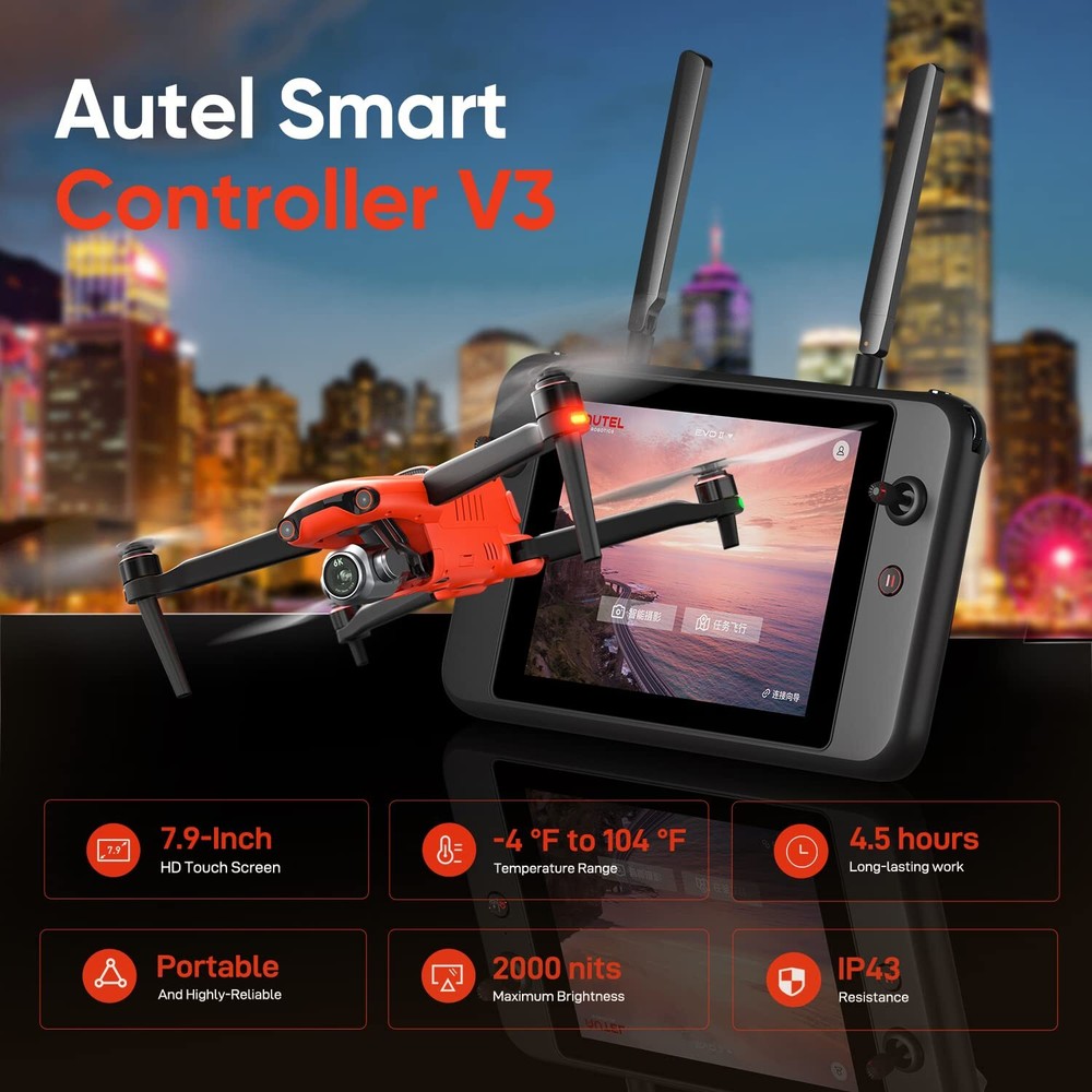 Autel EVO 2 Pro V3 RTK Drone Mapping 6K Camera HDR & Smart Controller 36MIN 2025