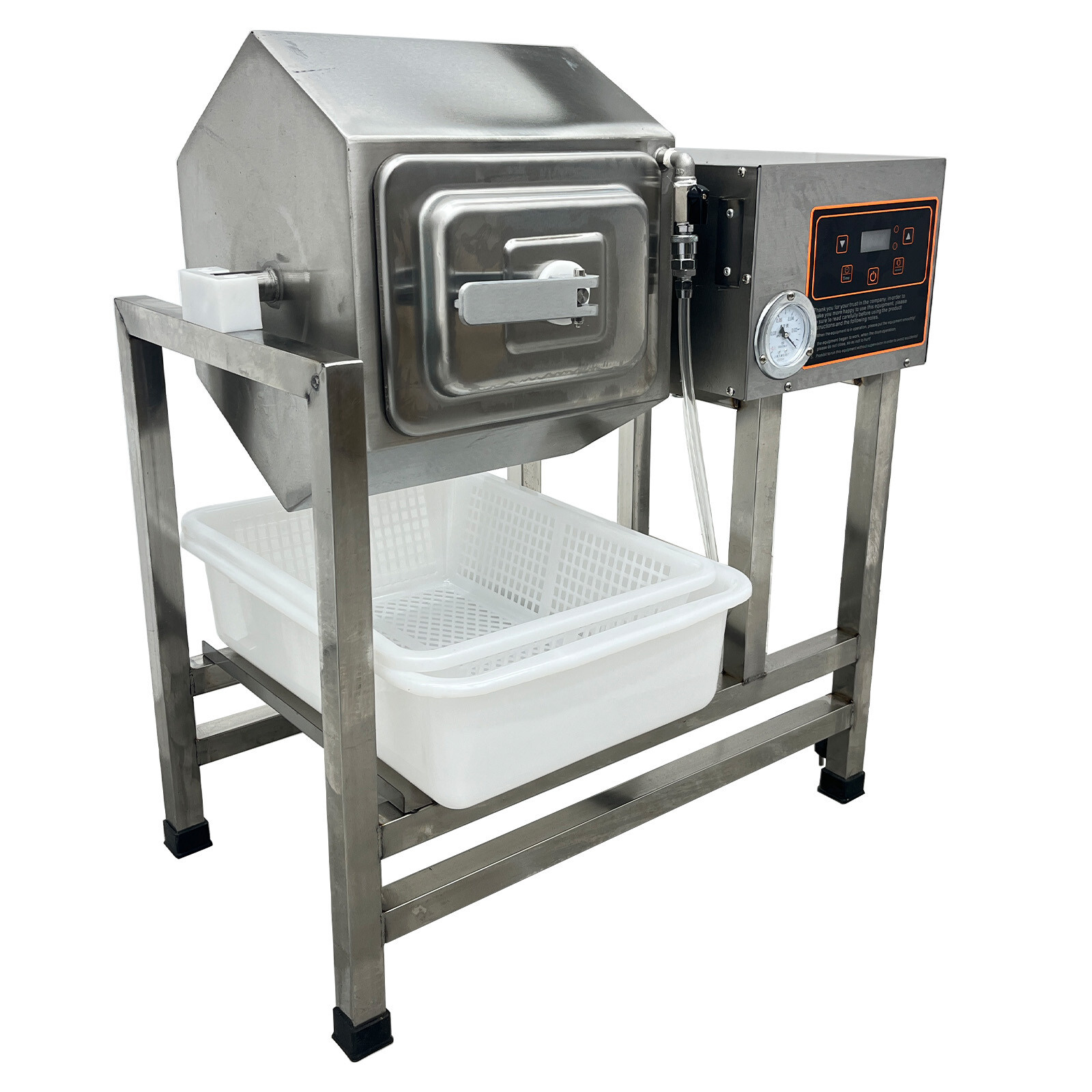 110V Vacuum Tumbler Marinator 38L Meat Processing Chicken Marinated Machine