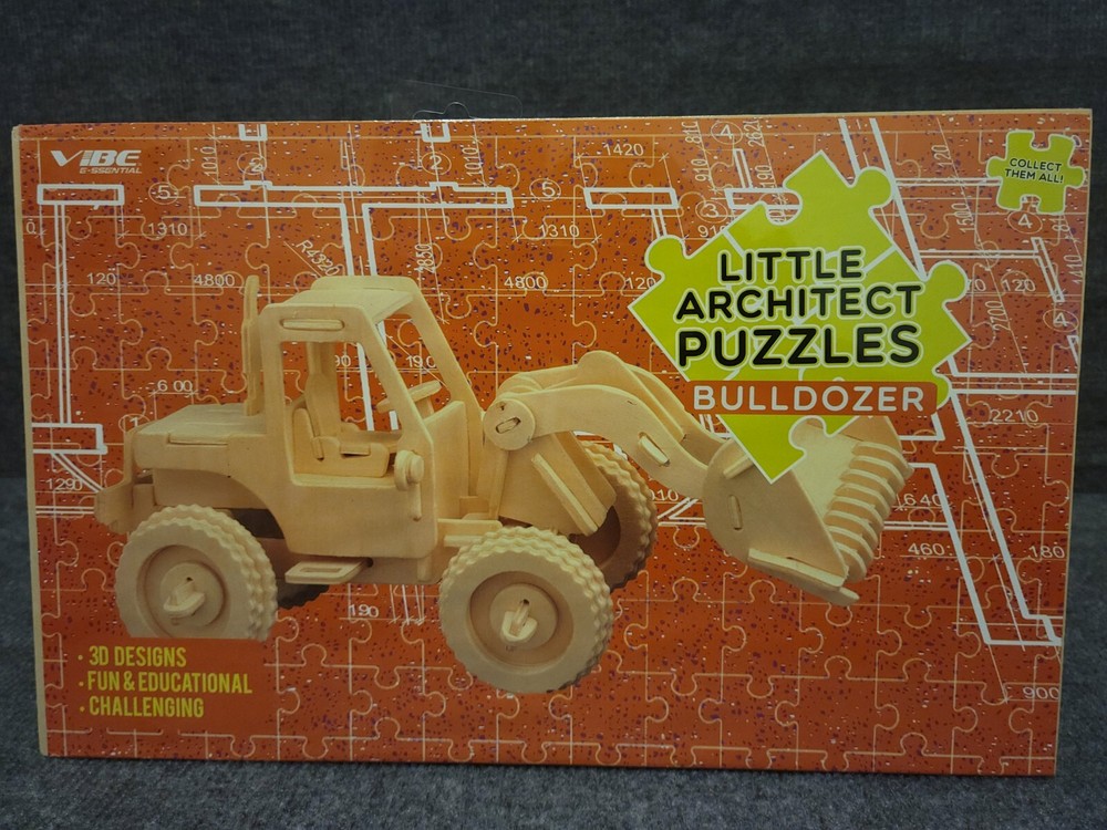 Little Architect 3D Puzzle BULLDOZER