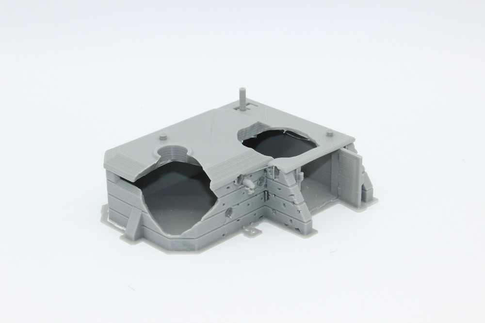 Destroyed Bunkers 1/72 Various Types You Pick
