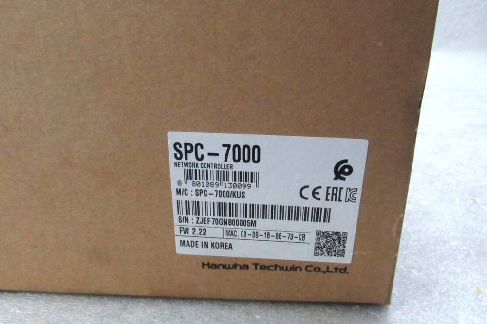 Wisenet SPC-7000 Camera System Control Keyboard [CTSL]