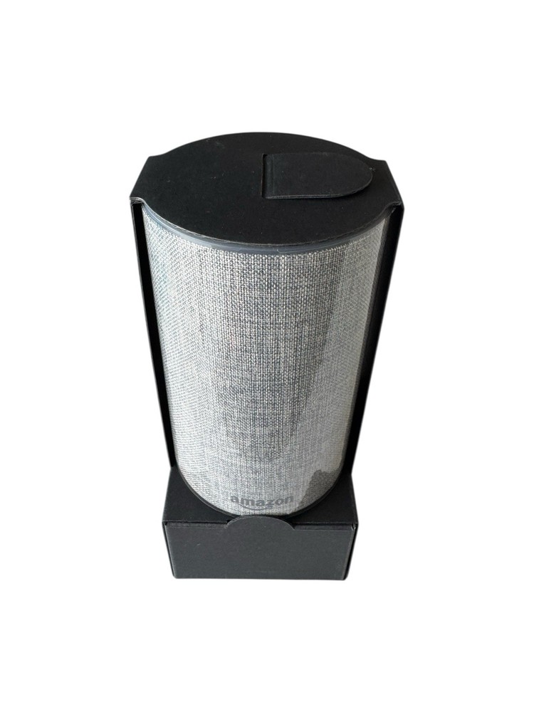 Amazon Echo (2nd Gen) Smart Speaker With Dolby Heather Gray.(NEW)