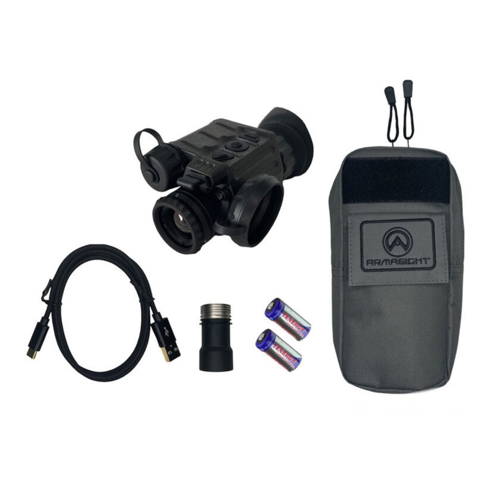 Armasight Sidekick 640 Mini 1 x Thermal Monocular, 3-Button Control, Gray