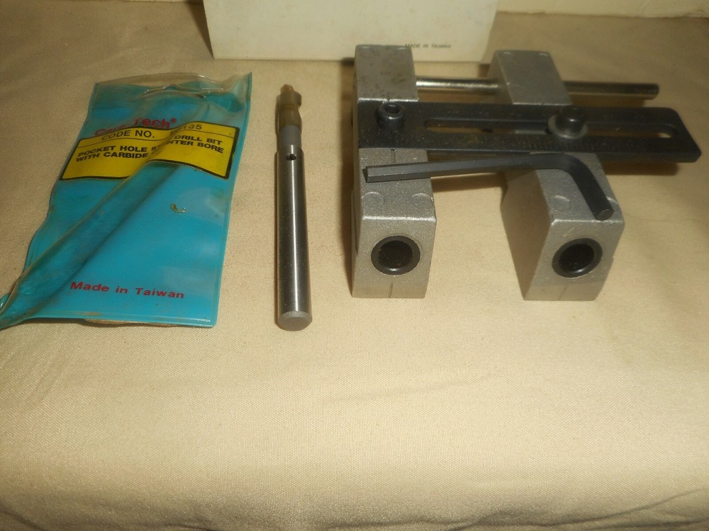 Double Pocket Hole Guide & Step Hole Drill Bit DY48 Tooling Lot EAGLE TOOL Co.