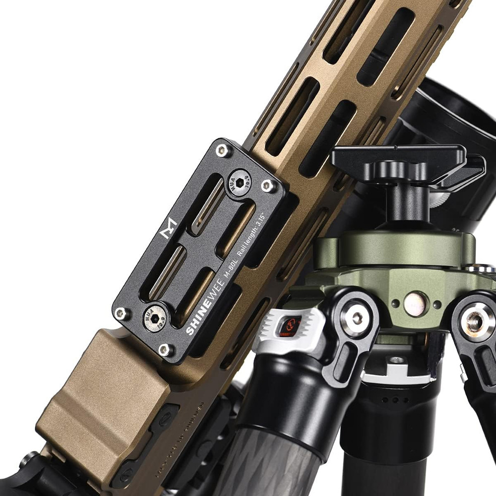 Arca Dovetail Rail for M-LOK System – Quick-Release Tripod Mount Adapter | Compa