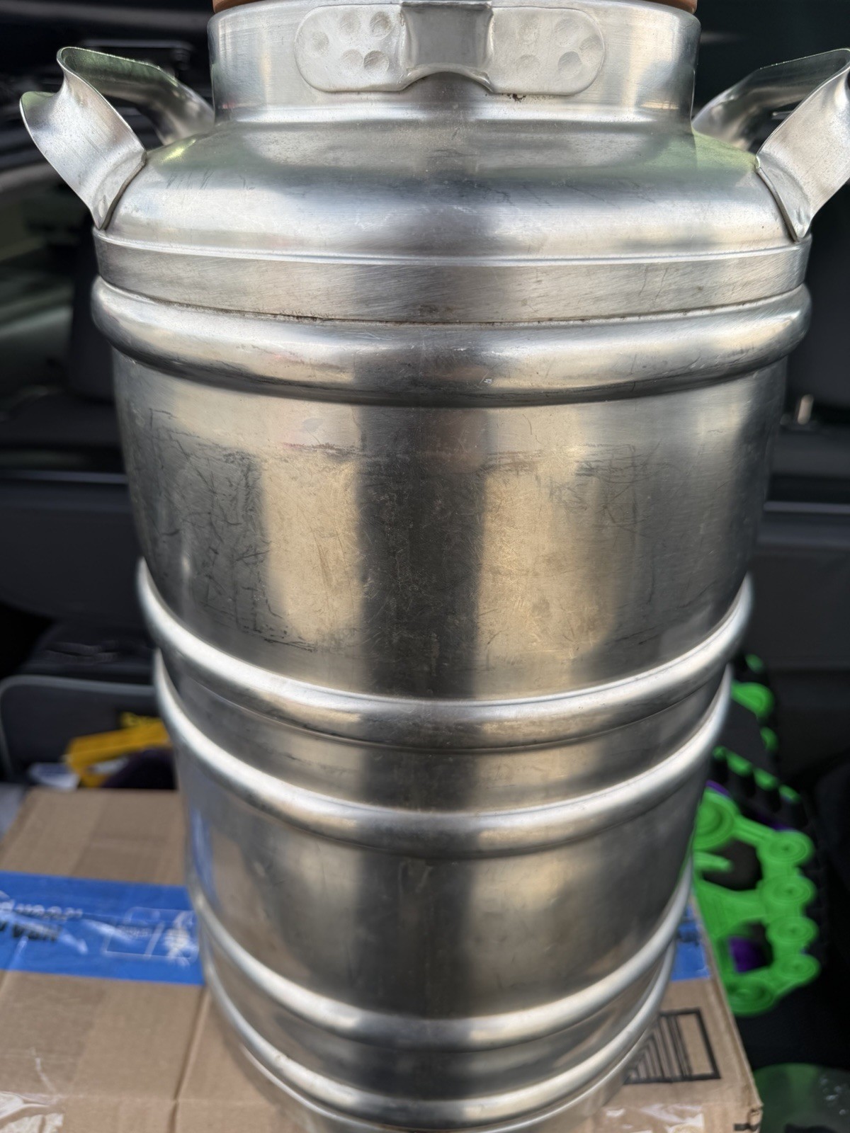 Vintage 3 Gallon Military Insulated Beverage Dispenser Container