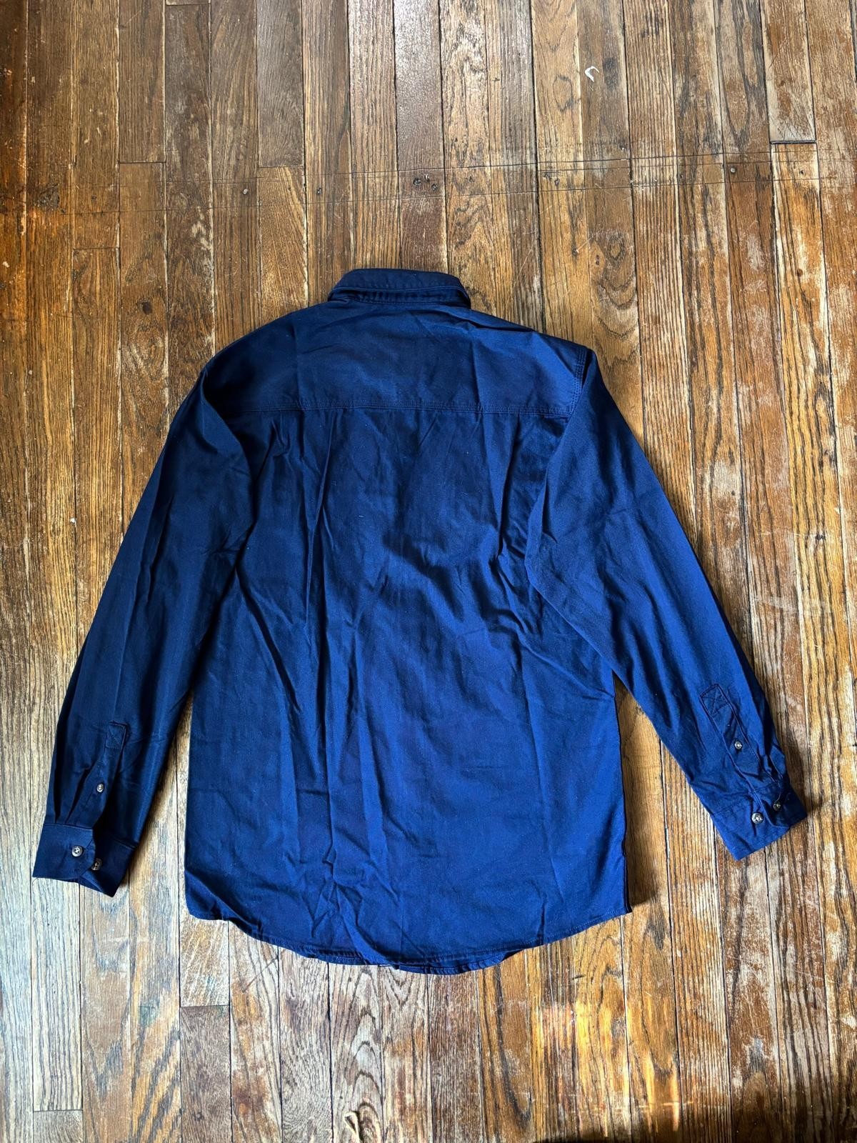 Carhartt FR CAT2 NFPA Flame Resistant Navy Blue Work Shirt