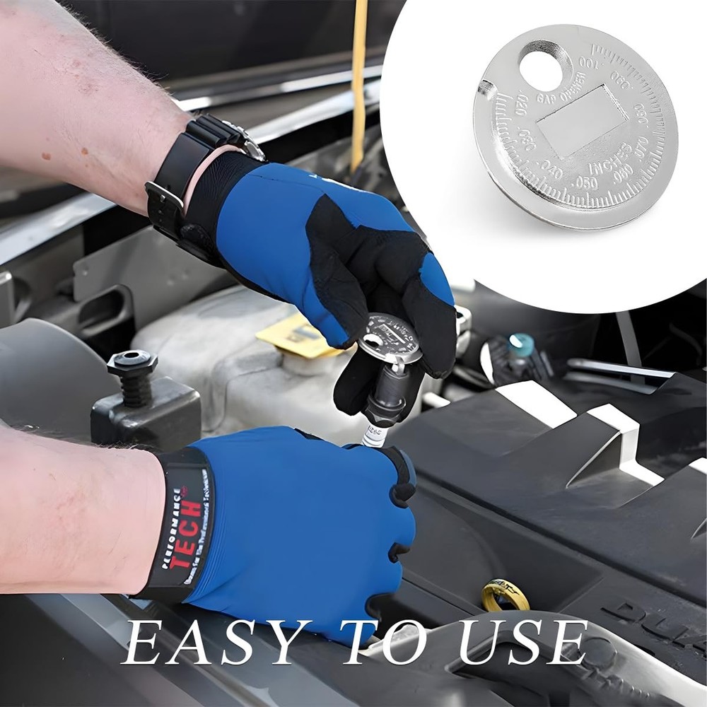 Yourkar 2 PCS Spark Plug Measuring Tool, Wire Gap 2