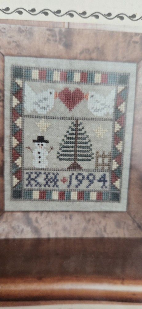 Ramsgate Limited The Snowman Sampler Cross Stitch Pattern Chart