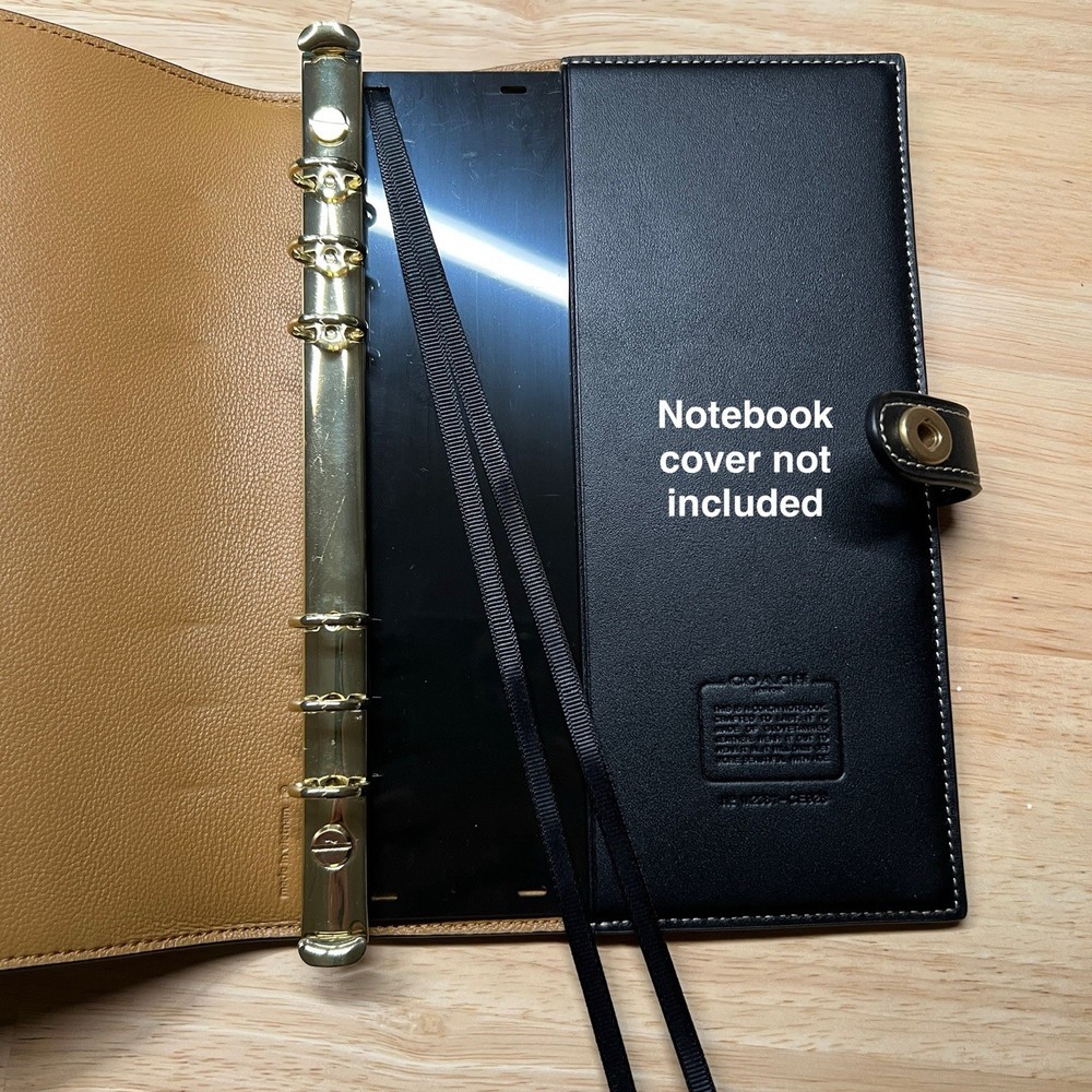 A5 Binder Insert for Coach Notebook Covers 6 Ring - by Pop In Planners