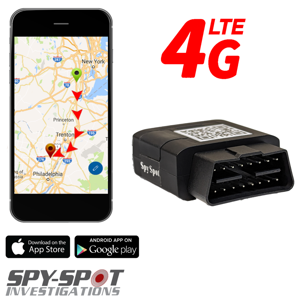 4G OBD II Live Vehicle GPS Tracker Live Tracking Systems iOS Android - GV500MA