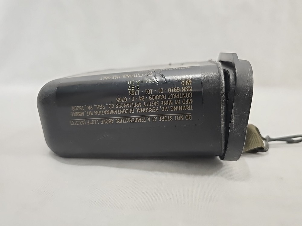 Training & Personal Decontamination Kit Plastic Container ONLY M58A1 #3