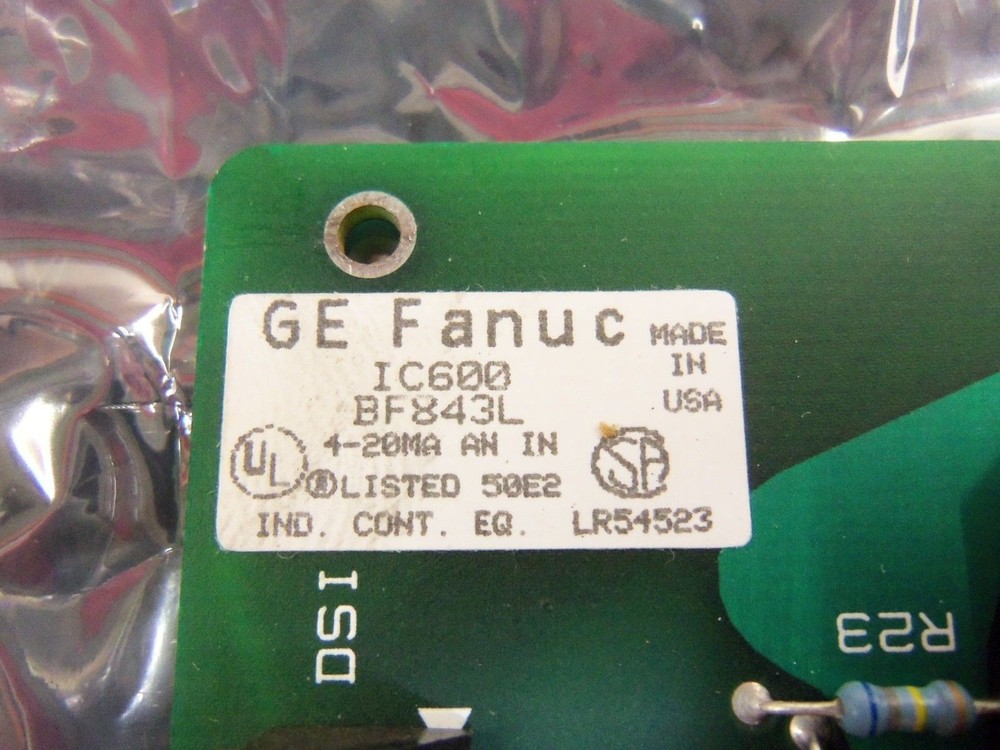 GE FANUC IC600BF843L INPUT MODULE UNMP