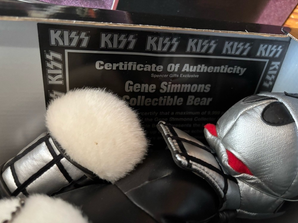 KISS LIMITED EDITION Peter Ace Gene Paul BEAR BUNDLE Complete Series FULL SET