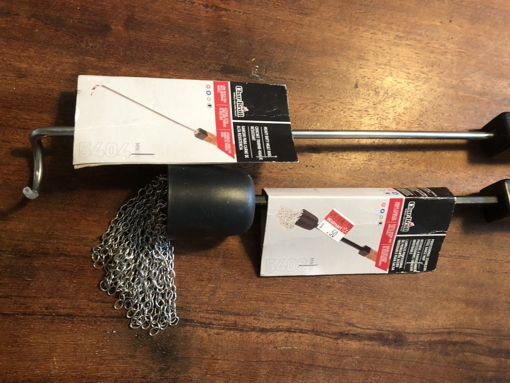 CharBroil " MEAT MOP " + Meat Hook