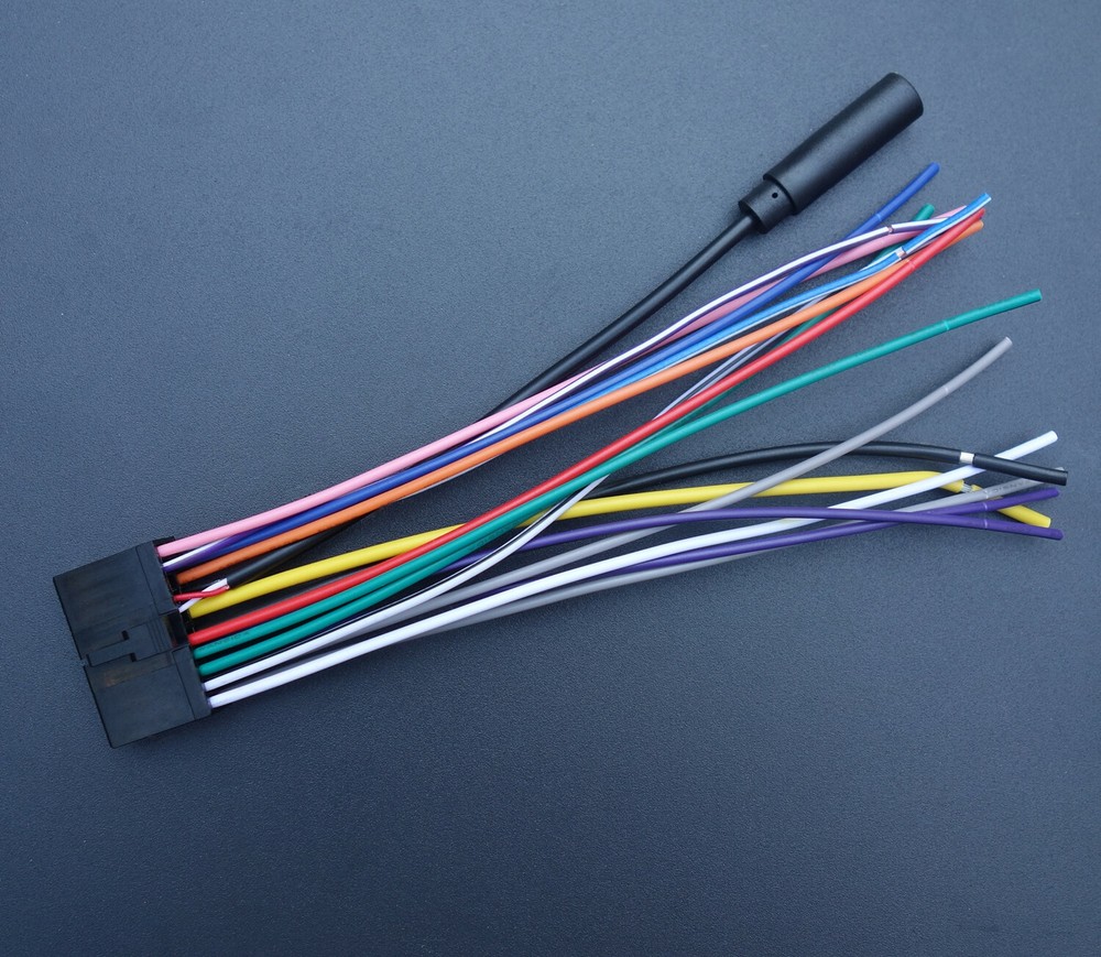 Power Wire Harness Cable For car auto stereo player android cd dvd new