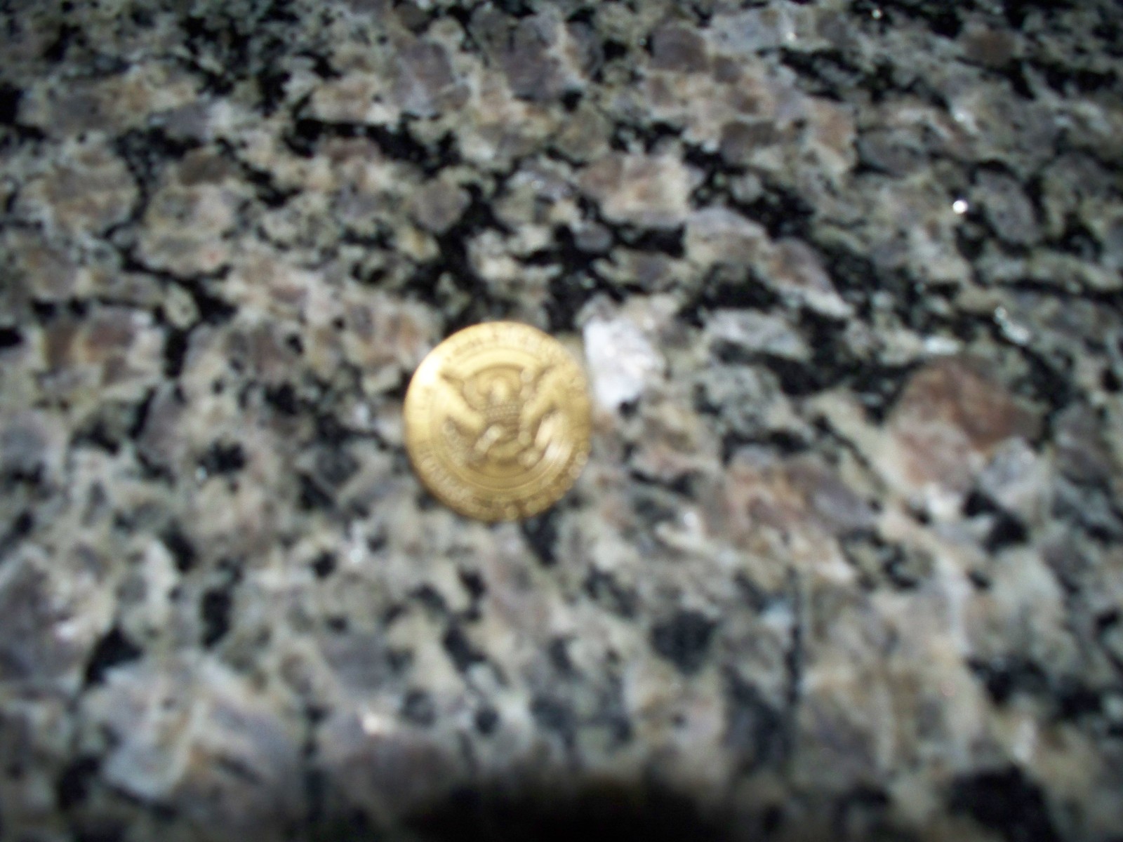 U.S. Department of Homeland Security SIGNED TOM RIDGE LAPEL PINS (LOT OF TEN)