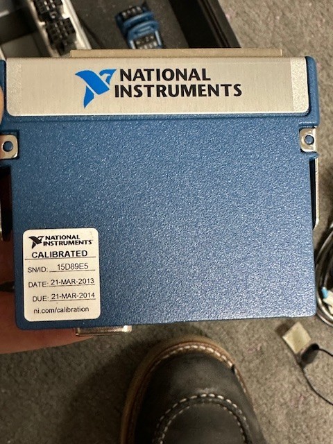 National Instruments DAQ (complete data acquisition sytem)