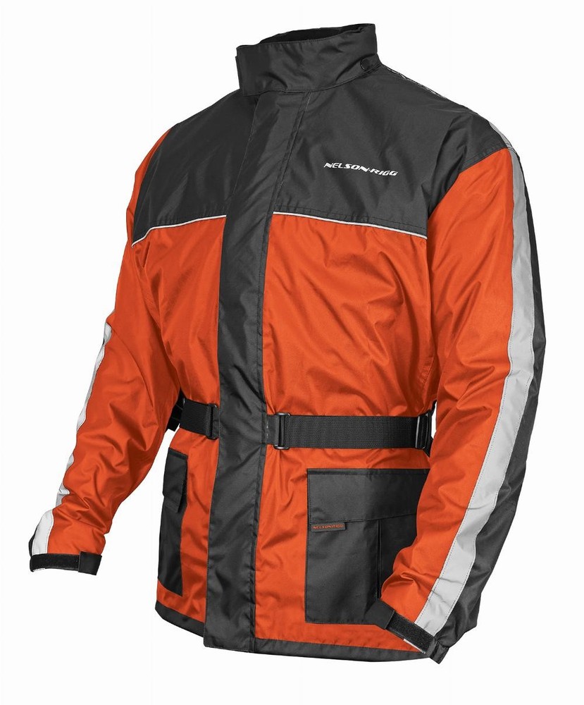 SOLOSTORM JACKET ORANGE/BLACK 2X