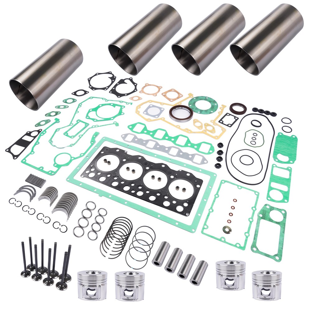 For Cummins B3.3 Engine Excavator Loader Overhaul Rebuild Kit & E2172 Piston