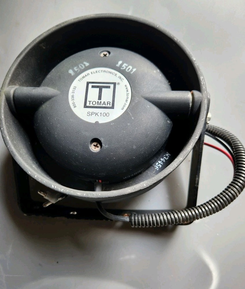 Tomar SPK100 Slimline SPEAKER, POLICE, FIRE, ATV, SECURITY