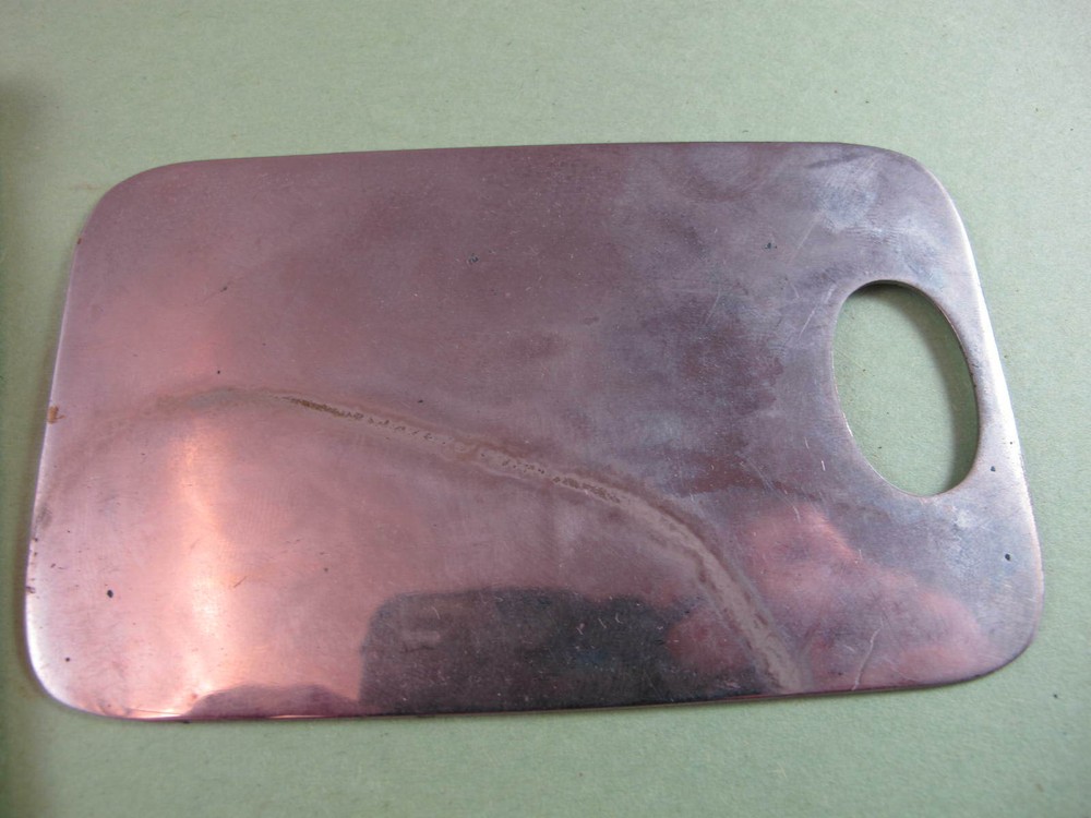 personal mirror from Major MV Mithcell found in war booty box 1925