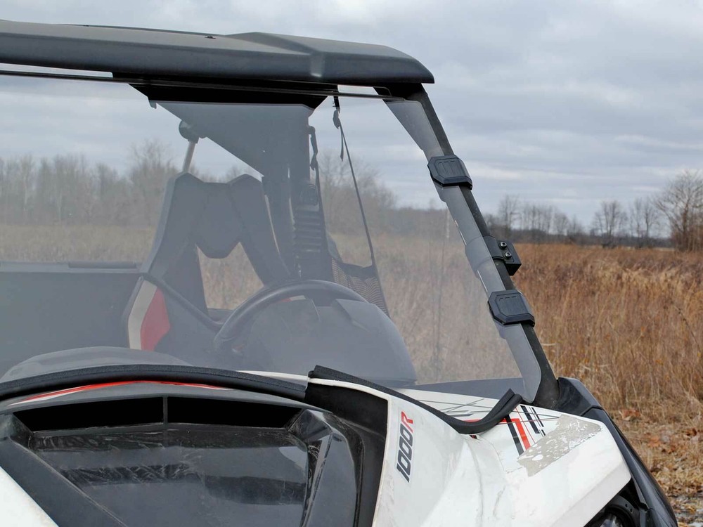 SuperATV Can-Am Maverick 1000 Heavy Duty Scratch Resistant Full Windshield