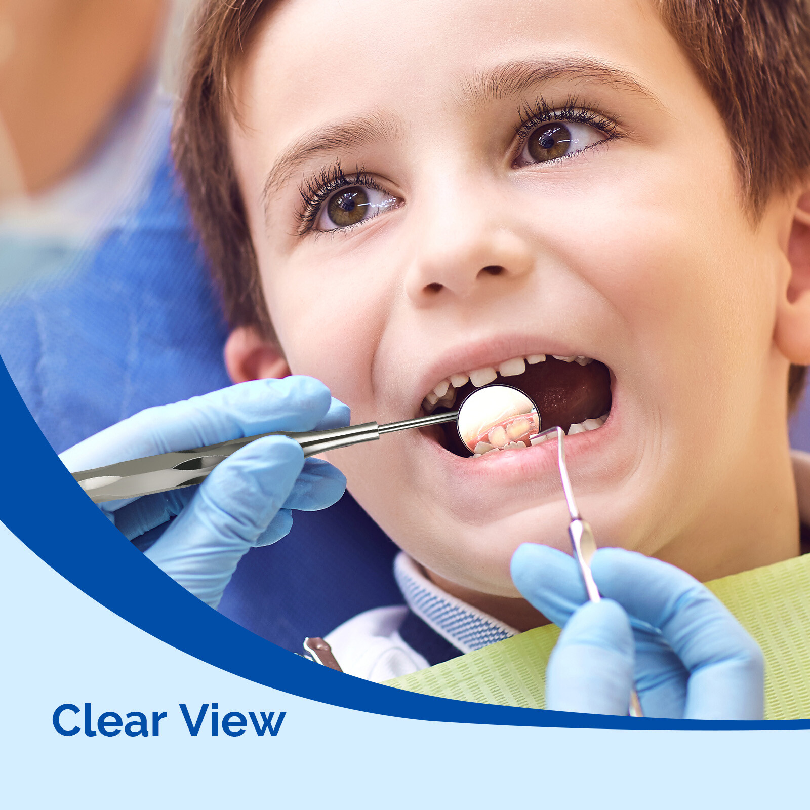 JMU Dental Mouth Mirror with Octagonal Handle #5 Oral Mirror Stainless Steel