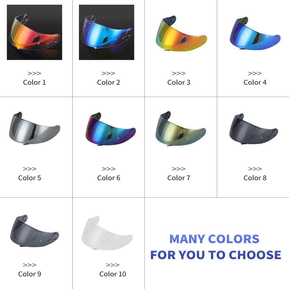 Visor Replacement for Shoei GT- GT-AIR2 Full Face E4U8
