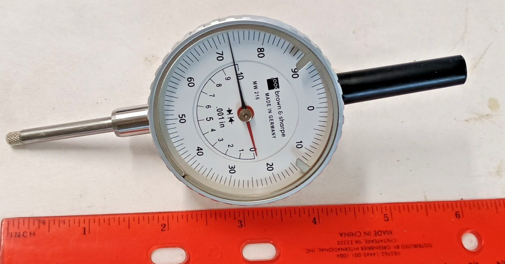 Brown and Sharpe MB 216 Dial Indicator 1" .
